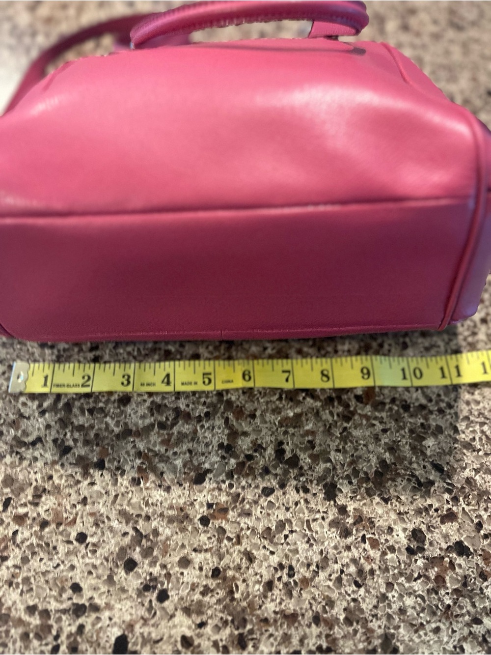 Coach Magenta leather Satchel New with Removable Strap - Picture 10 of 11